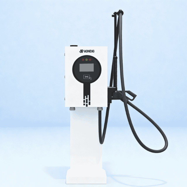 30kW Wall-mounted Single-Gun DC Fast Charger (EU Standard)